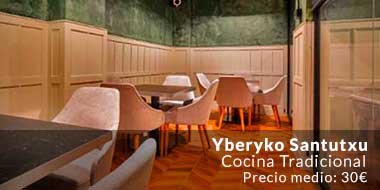 Restaurante Yberyko Santutxu Bilbao